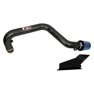 Injen® - SP Series Polished Black Short Ram Air Intake System with Blue Filter