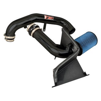 Injen® - SP Series Polished Black Short Ram Air Intake System with Blue Filter