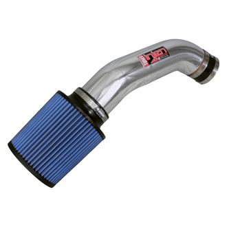 Injen® - SP Series Polished Silver Cold Air Intake System with Blue Filter