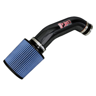 Injen® - SP Series Wrinkle Black Cold Air Intake System with Blue Filter