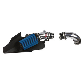 Injen® - SP Series Polished Silver Short Ram Air Intake System with Blue Filter