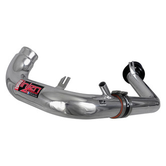 Injen® - SP Series Polished Silver Cold Air Intake System with Blue Filter