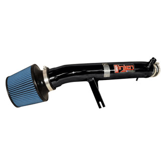 Injen® - SP Series Polished Black Cold Air Intake System with Blue Filter