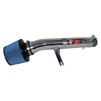 Injen® - SP Series Polished Silver Cold Air Intake System with Blue Filter
