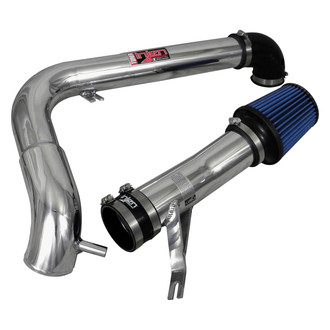 Injen® - SP Series Polished Silver Cold Air Intake System with Blue Filter