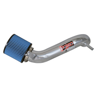 Injen® - SP Series Polished Silver Cold Air Intake System with Blue Filter
