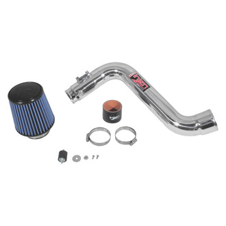 Injen® - SP Series Polished Silver Cold Air Intake System with Blue Filter