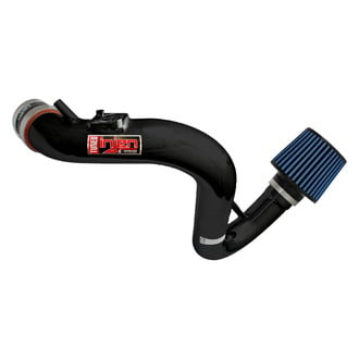 Injen® - SP Series Polished Black Cold Air Intake System with Blue Filter
