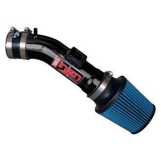 Injen® - SP Series Polished Black Short Ram Air Intake System with Blue Filter