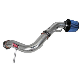 Injen® - SP Series Polished Silver Cold Air Intake System with Blue Filter