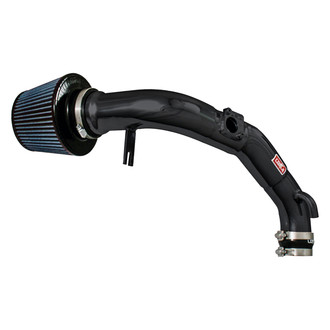 Injen® - SP Series Polished Black Cold Air Intake System with Blue Filter