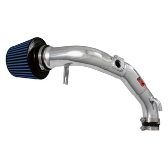 Injen® - SP Series Polished Silver Cold Air Intake System with Blue Filter