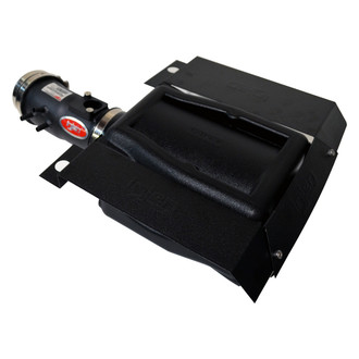 Injen® - SP Series Wrinkle Black Short Ram Air Intake System with Blue Filter