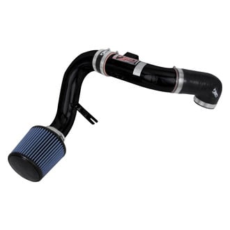 Injen® - SP Series Polished Black Cold Air Intake System with Blue Filter
