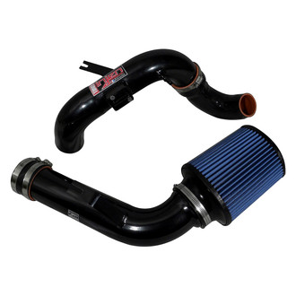 Injen® - SP Series Polished Black Cold Air Intake System with Blue Filter