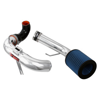 Injen® - SP Series Polished Silver Cold Air Intake System with Blue Filter