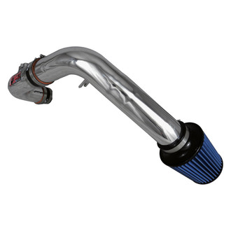 Injen® - SP Series Polished Silver Cold Air Intake System with Blue Filter