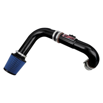 Injen® - SP Series Polished Black Cold Air Intake System with Blue Filter
