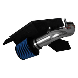 Injen® - SP Series Polished Silver Short Ram Air Intake System with Blue Filter