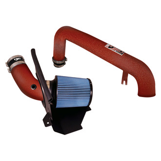 Injen® - SP Series Wrinkle Red Short Ram Air Intake System with Blue Filter