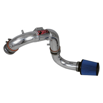 Injen® - SP Series Polished Silver Cold Air Intake System with Blue Filter