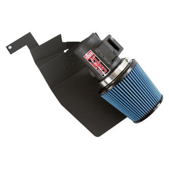 Injen® - SP Series Wrinkle Black Short Ram Air Intake System with Blue Filter