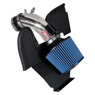 Injen® - SP Series Polished Silver Short Ram Air Intake System with Blue Filter