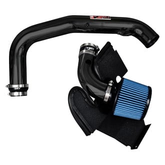 Injen® - SP Series Polished Black Short Ram Air Intake System with Blue Filter