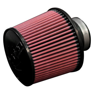 Injen® - High Performance™ Round Tapered Red Air Filter (2.5" F x 6" B x 5.3" T x 5.9" H)