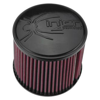 Injen® - High Performance™ Round Tapered Red Air Filter (2.75" F x 6" B x 5" T x 5" H)