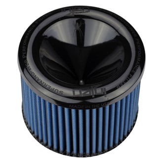 Injen® - SuperNano-Web™ Round Tapered Blue Air Filter (3" F x 6" B x 5" T x 5" H)