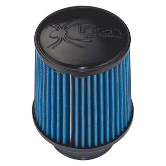 Injen® - SuperNano-Web™ Round Tapered Blue Air Filter (3" F x 5" B x 4" T x 5" H)
