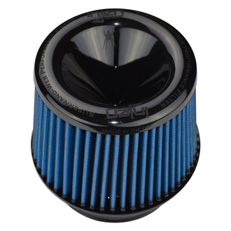 Injen® - SuperNano-Web™ Round Tapered Blue Air Filter (4.5" F x 6.75" B x 5" T x 5" H)