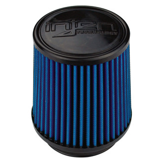 Injen® - SuperNano-Web™ Round Tapered Blue Air Filter (3" F x 5" B x 4" T x 4.875" H)