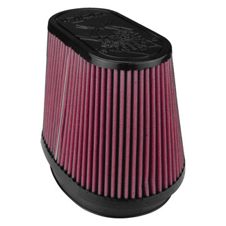 Injen® - High Performance™ Oval Tapered Red Air Filter (8.5" F x 9.5" B x 8" T x 6.25" H)