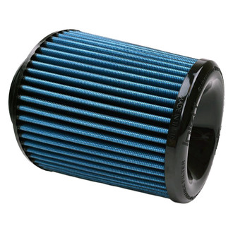 Injen® - SuperNano-Web™ Round Tapered Blue Air Filter (4" F x 6.5" B x 5.375" T x 7.9" H)