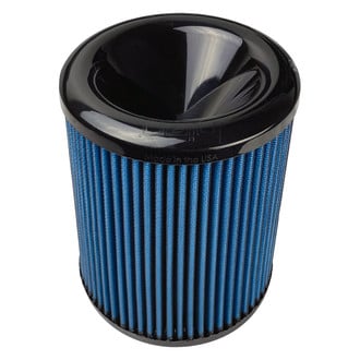Injen® - SuperNano-Web™ Round Tapered Blue Air Filter (5" F x 6.5" B x 4.5" T x 7" H)