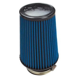 Injen® - SuperNano-Web™ Round Tapered Blue Air Filter (3.25" F x 5.25" B x 4" T x 7" H)