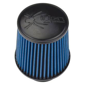 Injen® - SuperNano-Web™ Round Tapered Blue Air Filter (3.25" F x 5.25" B x 4" T x 4.8" H)