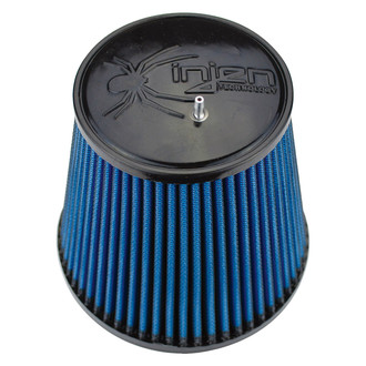 Injen® - SuperNano-Web™ Round Tapered Blue Air Filter (4" F x 5.63" B x 4" T x 6" H)