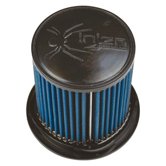 Injen® - SuperNano-Web™ Round Tapered Blue Air Filter (3.5" F x 5.5" B x 4" T x 6.5" H)