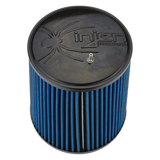 Injen® - SuperNano-Web™ Round Tapered Blue Air Filter (5" F x 6.5" B x 5" T x 8.5" H)