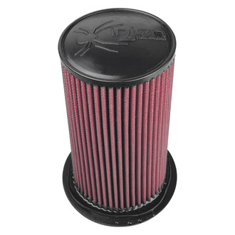 Injen® - High Performance™ Round Tapered Red Air Filter (4" F x 7" B x 5" T x 8.8" H)