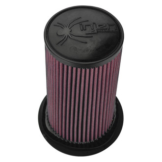 Injen® - High Performance™ Round Tapered Red Air Filter (3.75" F x 6.5" B x 4" T x 10.9" H)