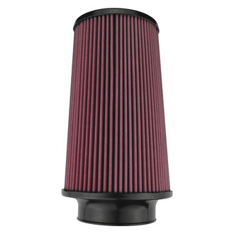 Injen® - High Performance™ Round Tapered Red Air Filter (4" F x 6.5" B x 5.35" T x 10.3" H)