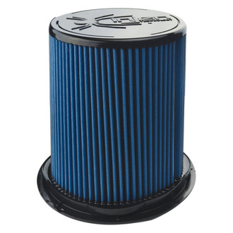 Injen® - SuperNano-Web™ Round Tapered Blue Air Filter (6" F x 9.5" B x 7" T x 8.5" H)