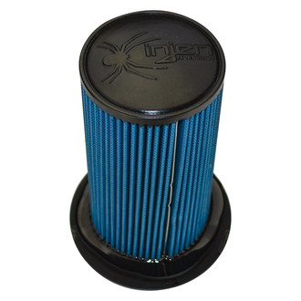 Injen® - SuperNano-Web™ Round Tapered Blue Air Filter (3.5" F x 6.5" B x 5" T x 8.8" H)