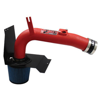 Injen® - SP Series Wrinkle Red Cold Air Intake System with Blue Filter