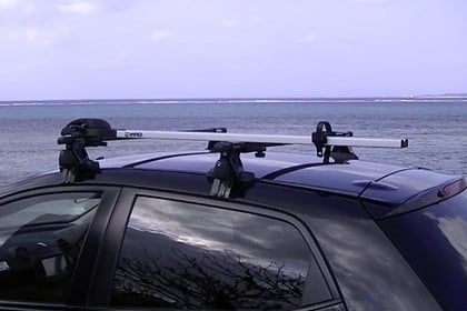 INNO® - Fork Lock lll Silver Roof Mount Bike Rack Installation Instructions