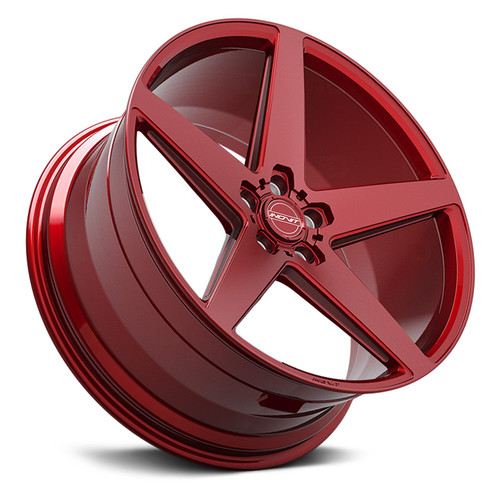 INOVIT® YSM-096 ROTOR Wheels - Candy Red Rims
